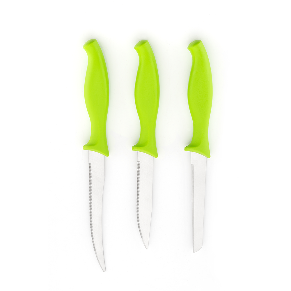 3 Pcs. Knife Peeler Set