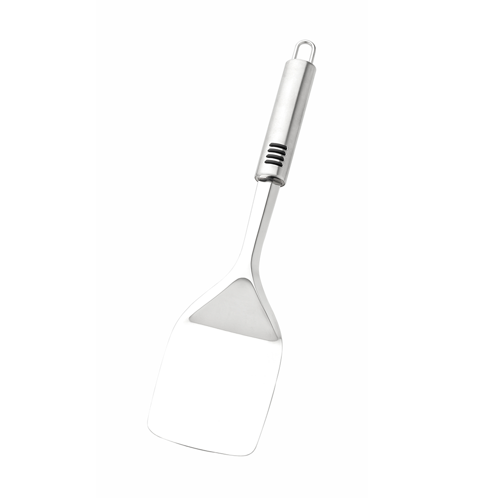 SS Solid Turner Spoon (Bhatiyu)